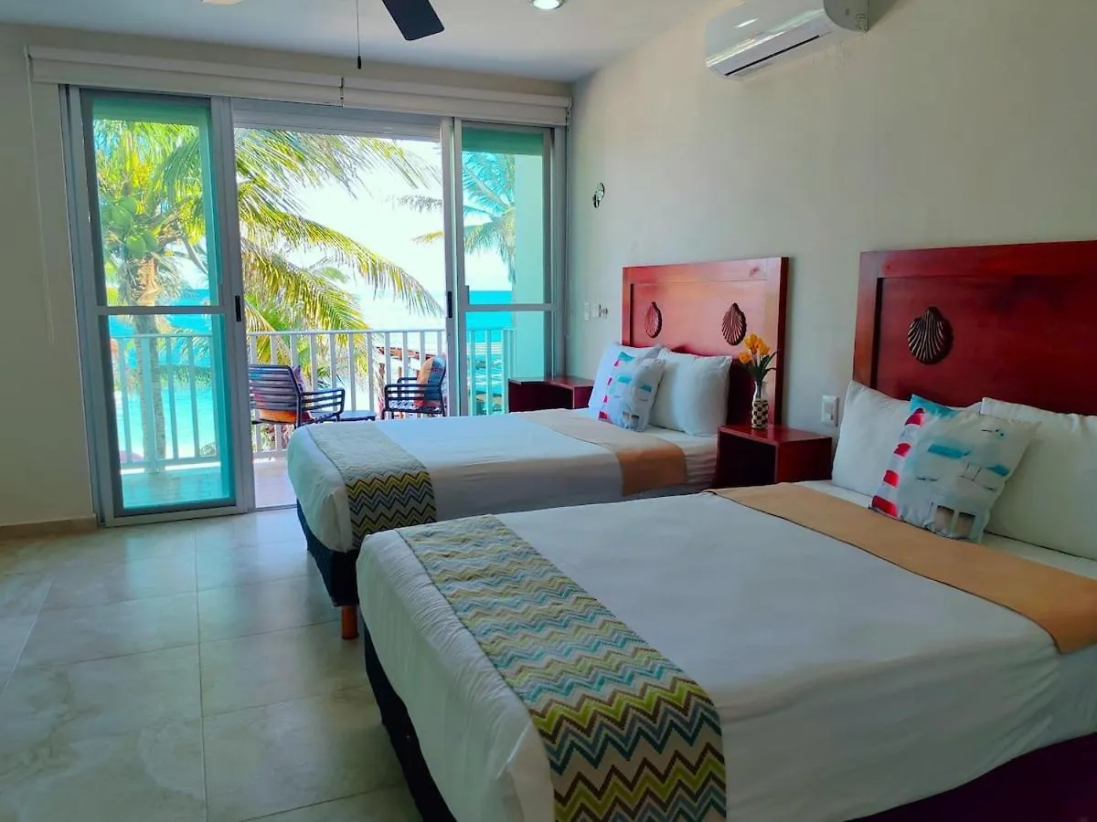 Casa Paloma Oceanfront House At Puerto Morelos Holiday home