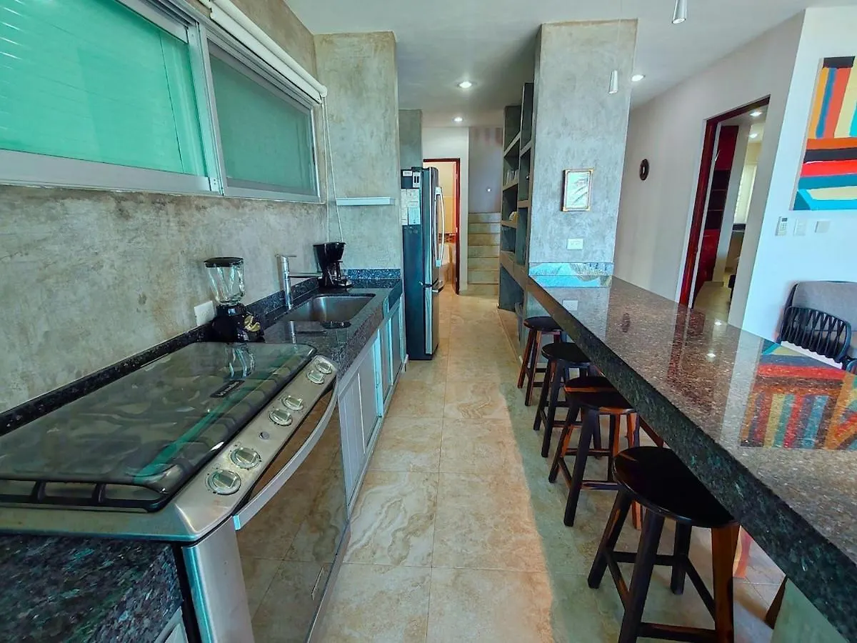 Holiday home Casa Paloma Oceanfront House At Puerto Morelos
